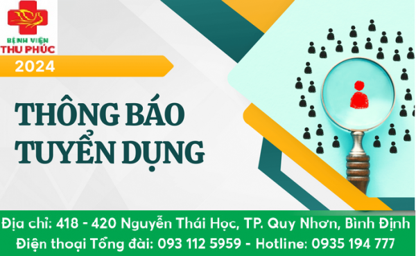 THÔNG BÁO TUYỂN DỤNG NHÂN SỰ!