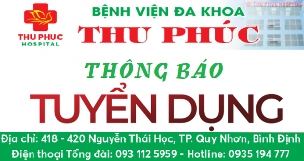 THÔNG BÁO TUYỂN DỤNG